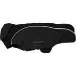 Wolters Hunderegenmantel Easy Rain, wasserdicht und atmungsaktiv, schwarz/schwarz