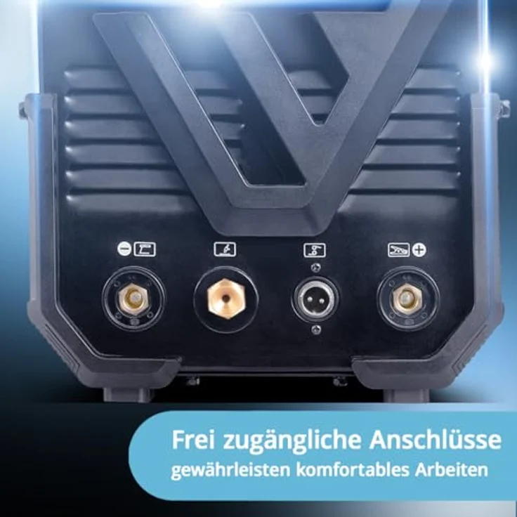 STAHLWERK AC/DC WIG 200 ST, Kombischweißgerät 200 A mit WIG & MMA E-Hand, IP21S Schutzart, 8-teiliges Zubehörset – Bild 8