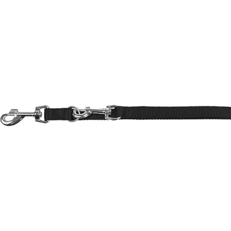 Kerbl Pet Miami Führleine, schwarz, 25 mm Breite, 200 cm Länge, hochwertiges Hundezubehör – Bild 2