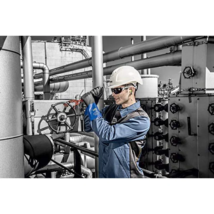 Uvex Pheos CX2 Schutzbrille - Supravision Excellence - Getönt-Weiß-Schwarz – Bild 6