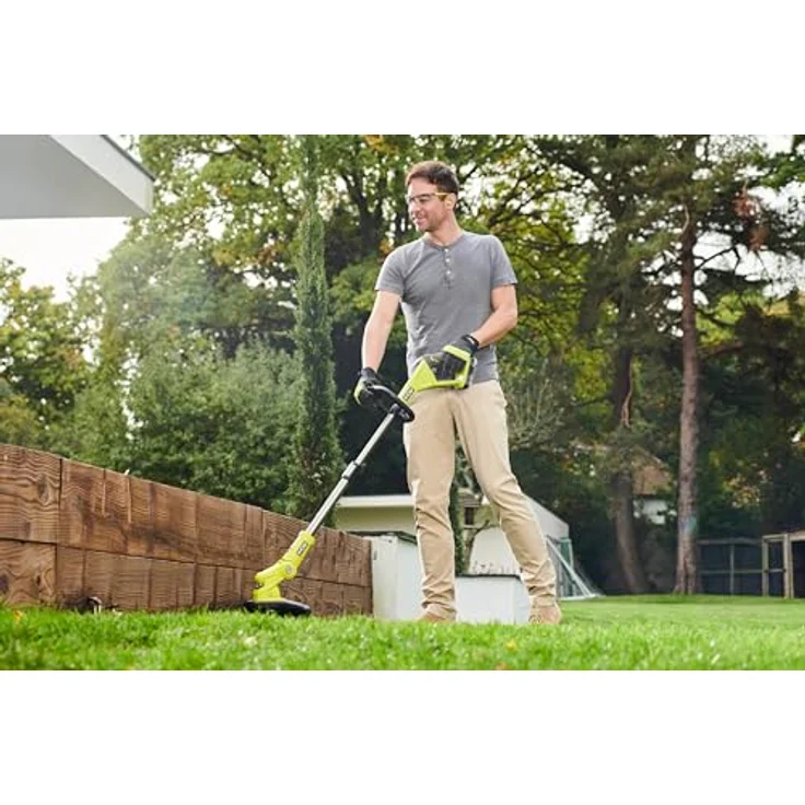 Ryobi Akku-City-Rasenmäher 'RY18LMC30A-120' 18 V ONE+ mit Akku, bis 200 m², leicht und kompakt, für kleine Gärten, grün – Bild 7