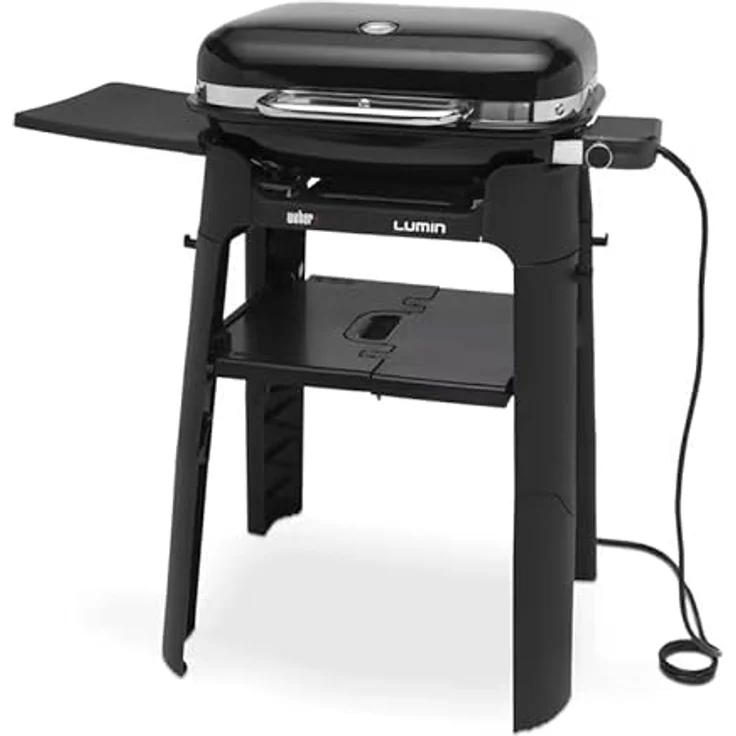 Weber Lumin Zwart Elektrogrill mit Untergestell, 2.20 kW elektrisch BBQ – Bild 3