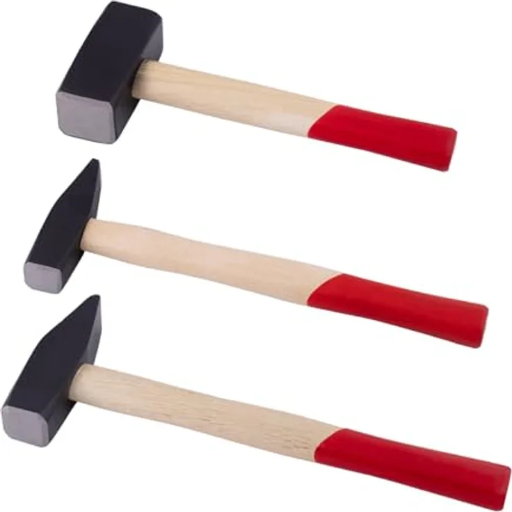 BOOMET Hammer Steinmetzhammer 1000g / 1500g · Fäustel für präzises Arbeiten · Ideal für Maurer und Schlosser
