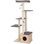 Europet Bernina 431-444627 Kratzbaum Aus Holz - Stockholm - 70x48x171cm