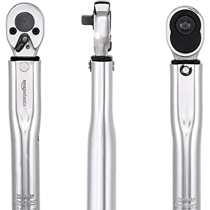 AmazonBasics Einrastender 1-4-Inch -Drehmomentschlüssel, 35-200 in.-lb, 3.95-22.5 Nm – Bild 4