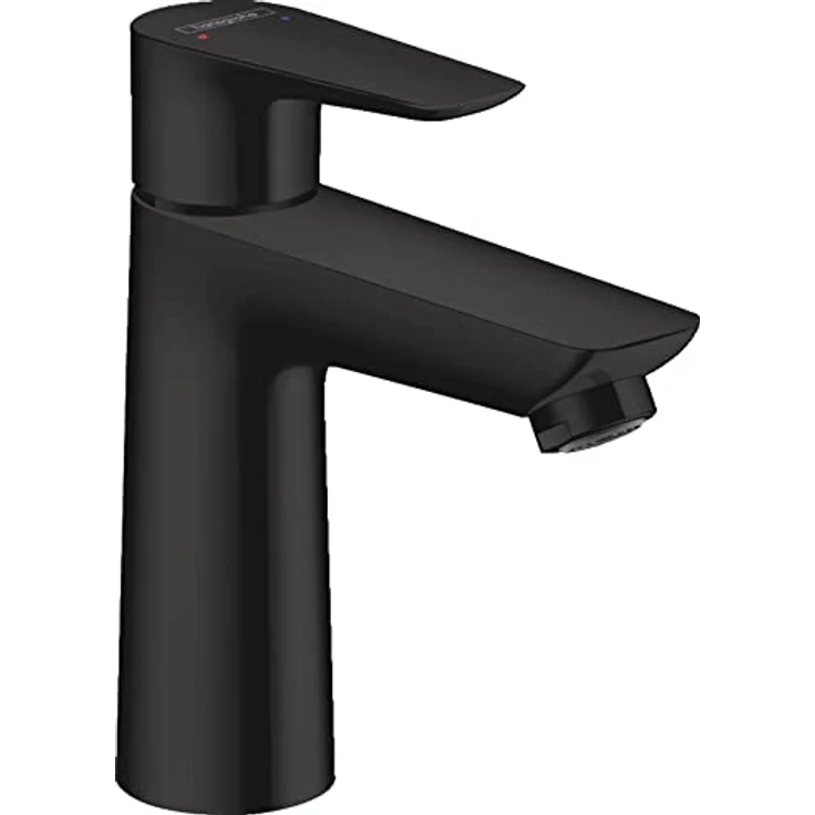 hansgrohe Talis E Waschtisch-Einhebelmischer, EcoSmart, Comfort-Zone 110, 5 l/min Durchflussmenge, Keramikmischsystem – Bild 1