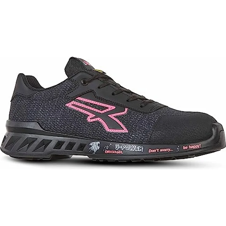U-Power Michelle Esd S1P Src Sicherheitsschuh, extrem leichter Halbschuh mit atmungsaktivem Nylon-Obermaterial und durchtrittsicherer Zwischensohle