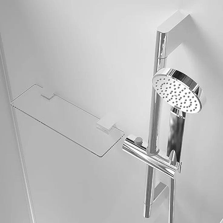 Marwell Komplettdusche Fresh Shower Rectangle, BxT: 115x90 cm, mit Fronteinstieg und Gleittüren, weiß – Bild 3