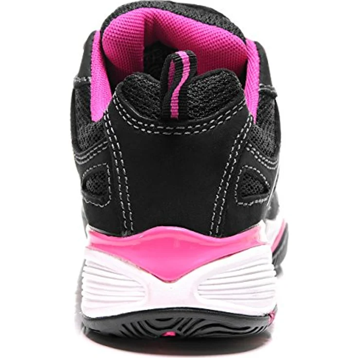 Jori jo_FIT Lady Low S1P Sicherheitsschuh, Nubukleder/Mesh, atmungsaktives Futter, gepolsterte Lasche, Gummi/EVA Sohle, EN ISO 20345 S1P SRC – Bild 3