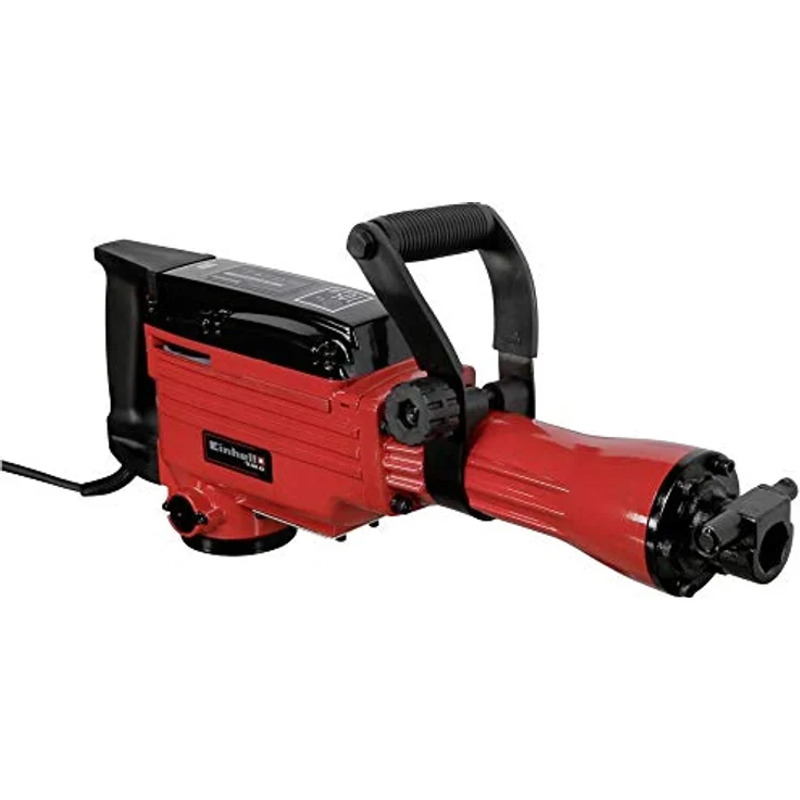 Einhell Abbruchhammer TC-DH 43 (1.600 W, 43 J Einzelschlagstärke, SDS-hex-Werkzeugaufnahme, 180°-verstellbarer Zusatzhandgriff, inkl. Spitz- und Flachmeißel, Koffer) – Bild 3
