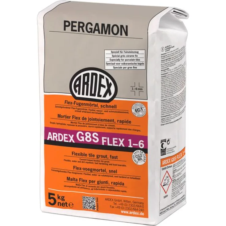 ARDEX G8S FLEX-Fugenmörtel 1-6 - 5 kg pergamon