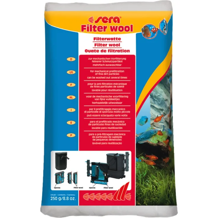 sera Filterwatte 250 g