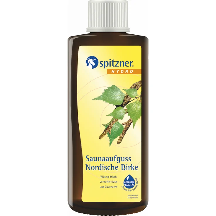Spitzner Hydro Saunaaufguss Nordische Birke 190 ml 7542075 – Bild 1