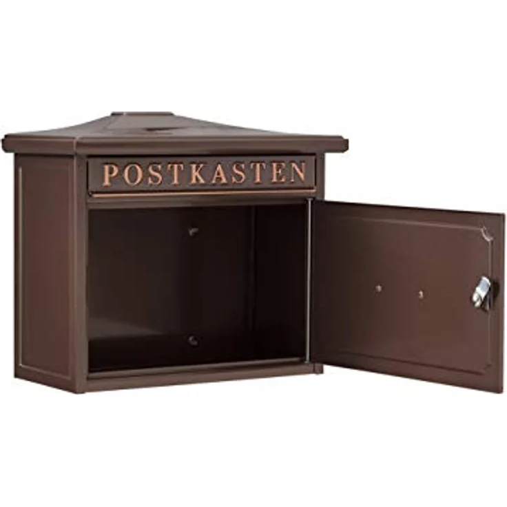BURG-WÄCHTER Stahlblech-Briefkasten, Postkasten Sylt 1883K kupfer-metallic – Bild 4