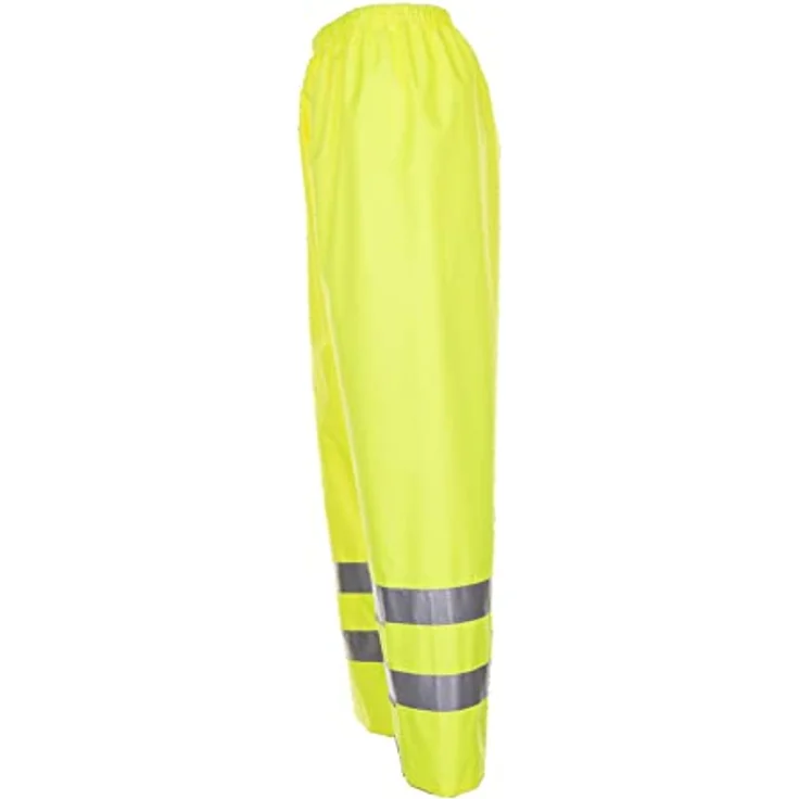 Warnschutz Regenhose uni gelb Größe M – Bild 3