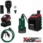 PARKSIDE® 20 V Akku-Regenfasspumpe PRPA 20 -Li, mit Akku 4.0 Ah und Ladegerät, mobil einsetzbar, ideal zur flexiblen Wasserentnahme, passend für gängige Schlauch-Systeme