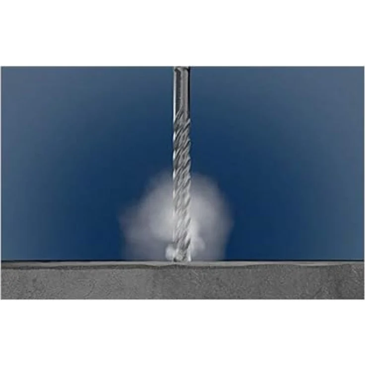 Fischer 549961 Bohrer Trapano, 22/400/450 mit vollhartmetallspitze, verstärktem Kern und vier Schneidkanten für erhöhte Stabilität – Bild 4