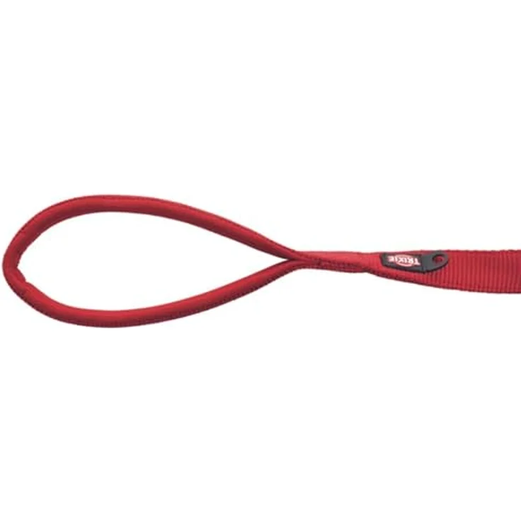 TRIXIE Hundeleine Premium XS–S, 1,20 m 15 mm in rot - stabile Hundeleine mit praktischer Handschlaufe - für sehr kleine bis kleine Hunde – Bild 3