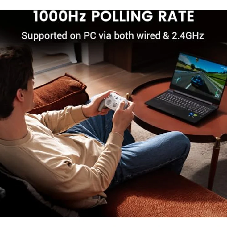 Gamesir G7 Pro (PC, Android, Xbox Series X, Xbox Series S, Xbox One X, Xbox One S), Gaming Controller, Weiss – Bild 4