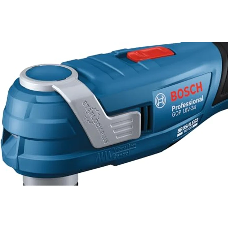 BOSCH Akku-Multischleifer GOP 18V-34, Oszillierendes Multifunktionswerkzeug mit Starlock Plus und Vibration Control - Preisvergleich – Bild 3