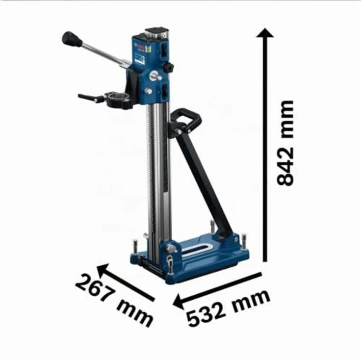 Bosch Professional GCR 180, Diamantbohrständer mit Aluminium-Säule, 45° Drehgelenk und 60-mm Schnellspannfutter – Bild 5
