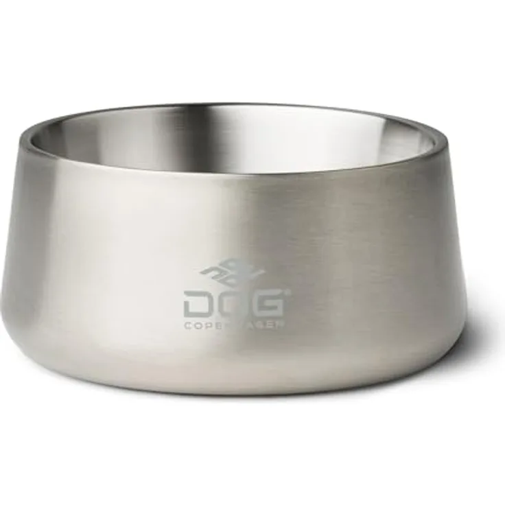 DOG Copenhagen Vega Hundenapf, S/M, rutschfester Edelstahl mit nordischem Design, spülmaschinenfest