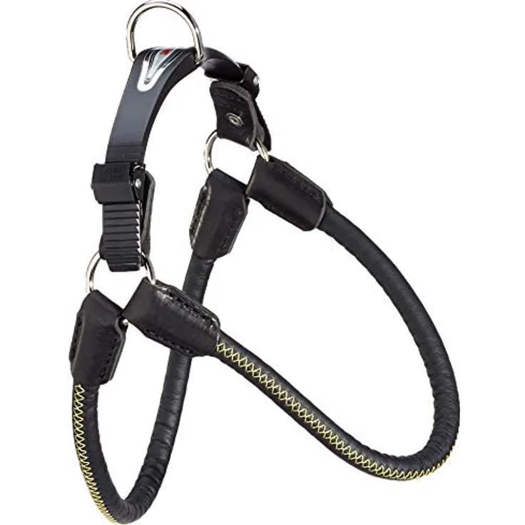 Ferplast ARNES AGILA Derby 6, Hundegeschirr aus Aluminium, schwarz, One Size