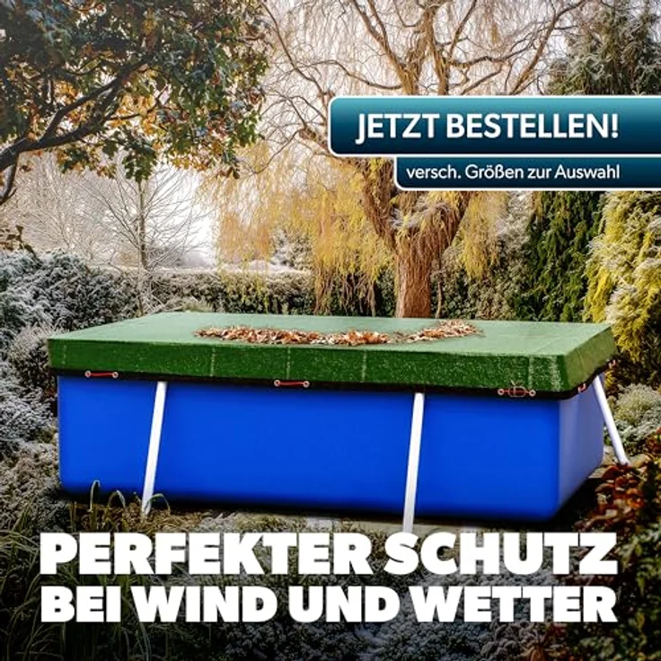 Poolomio Winterplane rechteckig 800 x 400 cm – Bild 9