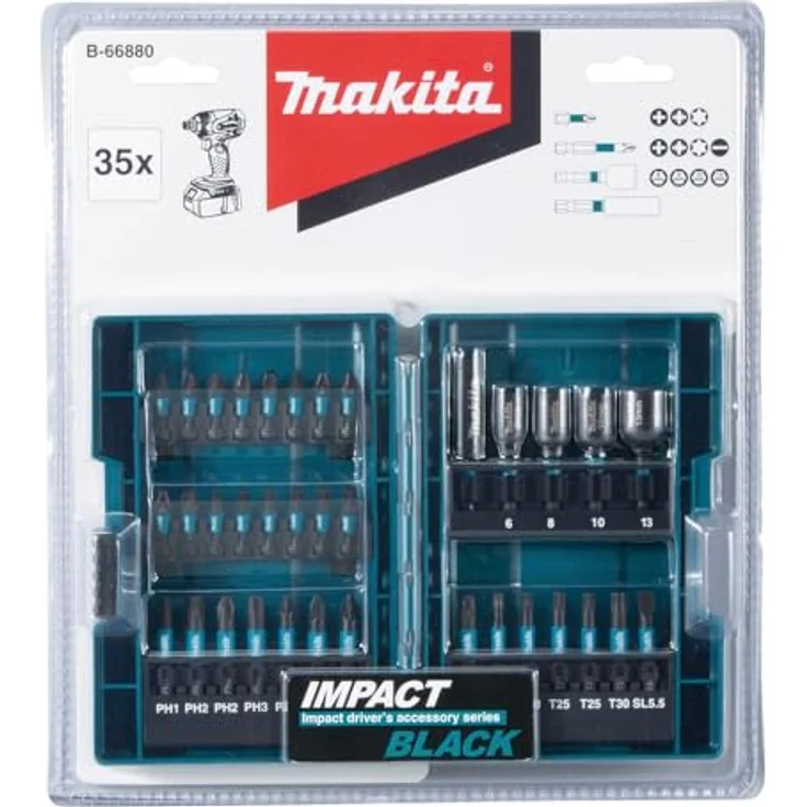 Makita Bit-Set 35-teilig – Bild 2