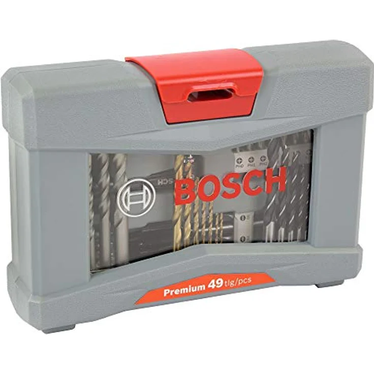 Bosch Professional 49-tlg. Premium X-Line Bohrer-Set Schrauber-Set Bit-Set Bohrer – Bild 2