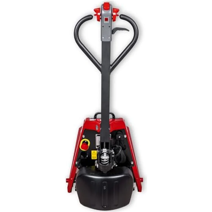 STIER Elektro-Handhubwagen SPT-15, Tragkraft 1500 kg, Gabellänge 1150 mm, Fahrmotorleistung 0,65 kW, ergonomischer Griff, Schleichfahrt-Modus, robustes Design – Bild 3