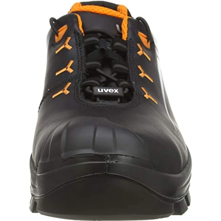 Uvex uvex 2 VIBRAM® S3L FO HI HRO SC SR Arbeitsschuh, ergonomische Passform, leicht, schwarz/orange – Bild 2