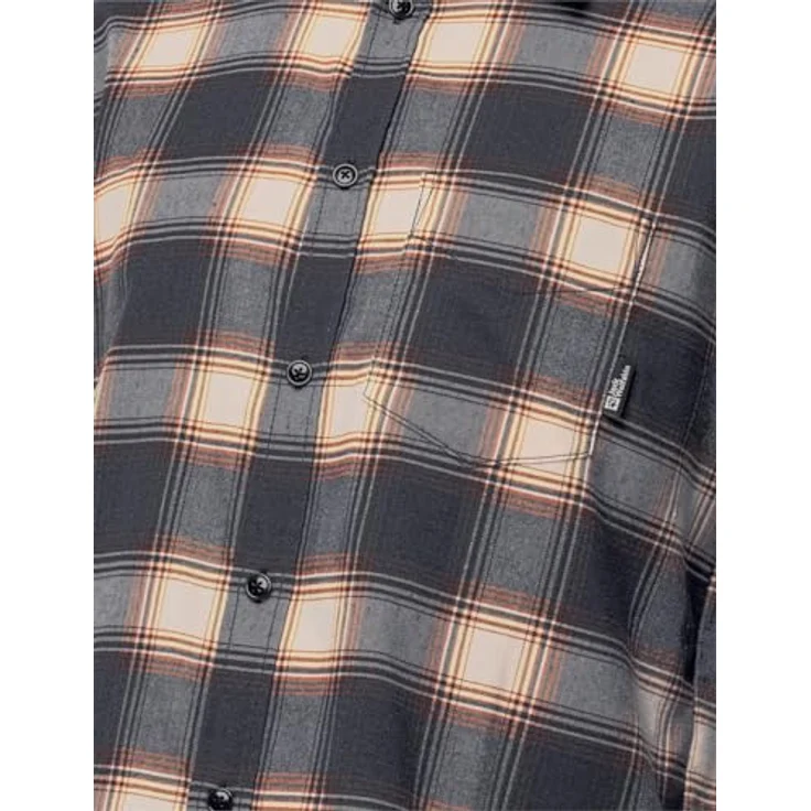 Jack Wolfskin Wanderweg Shirt für Herren, blau, Größe L – Bild 3