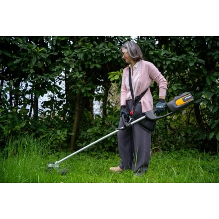 Stiga BC 700e Akku-Rasentrimmer, bürstenloser 500-W-Motor, Kunststoffmesser, verstellbarer Softgrip-Griff, leicht und kabellos – Bild 9