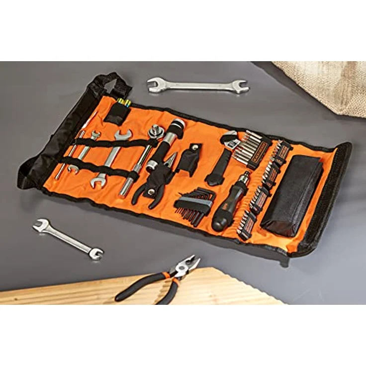 Black & Decker Handliche Roll-Tasche mit Autowerkzeug-Zubehör A7144 – Bild 15