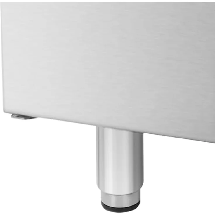 Royal Catering Elektro-Grillplatte mit Unterschrank Pro 730 Series 5,4 kW - Grillplatte aus Chromstahl, geriffelt, 40 x 70 x 90 cm, Spritzschutz, Griddleplatte – Bild 5