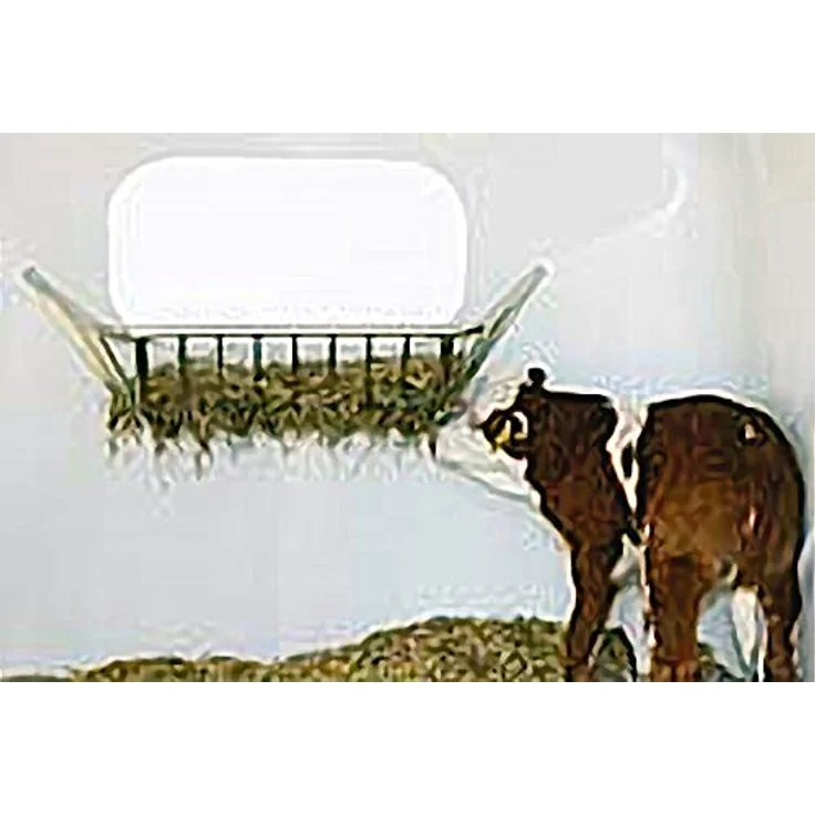 Heuraufe, galv. verzinkt für CalfHouse Premium 4/5 – Bild 3