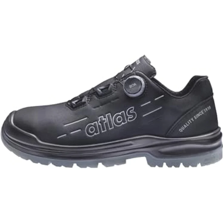 Atlas MAX 150 PRO BOA, Sicherheitshalbschuhe S3 ESD, Größe 46, schwarz – Bild 3