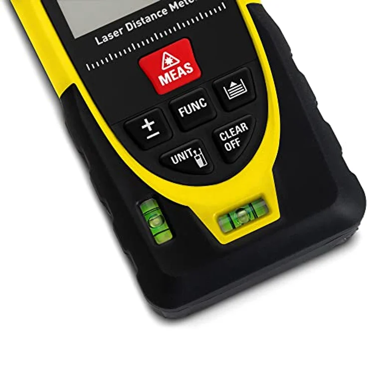 TROTEC Lasermessgerät Entfernungsmesser TD120, Berechnung von Rechteckflächen und -volumen, robust und kompakt, IP40-Ausführung, 360°-Neigungssensor – Bild 5