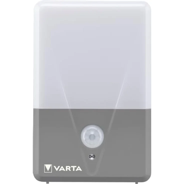 Varta Nachtlicht mit Bewegungssensor LED inkl. 3X AAA Batterien, Motion Sensor Outdoor Light, Installation: Schraube, Magnet oder 3M-Klebeband, Spritzwassergeschützt, automatische Abschaltung, Weiß – Bild 3