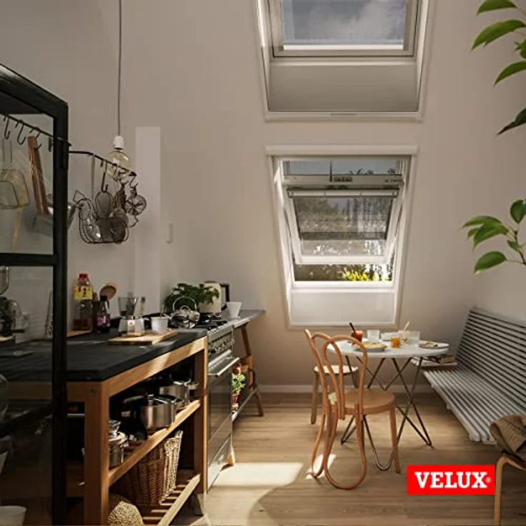 VELUX Originale Insektenschutzrollos - kompatibel mit einem Dachausschnitt in der Breite 1121-1285 mm und Länge 1601-2400 mm - Moskitonetz ZIL UK10 0000SWL – Bild 5