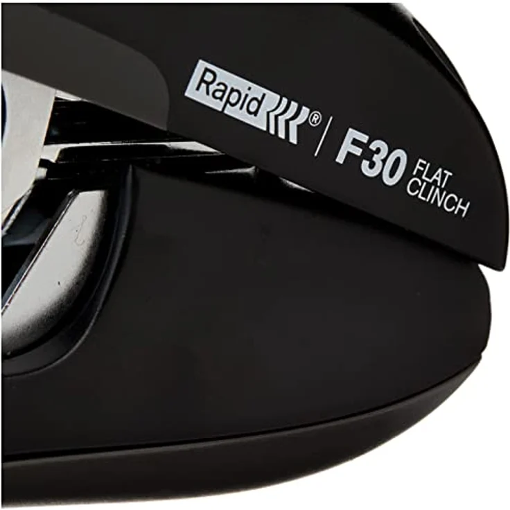 Rapid 23256500 Flachheftgerät (30 Blatt, ABS-Kunststoff, Metall, Gummiboden, F30) schwarz – Bild 4