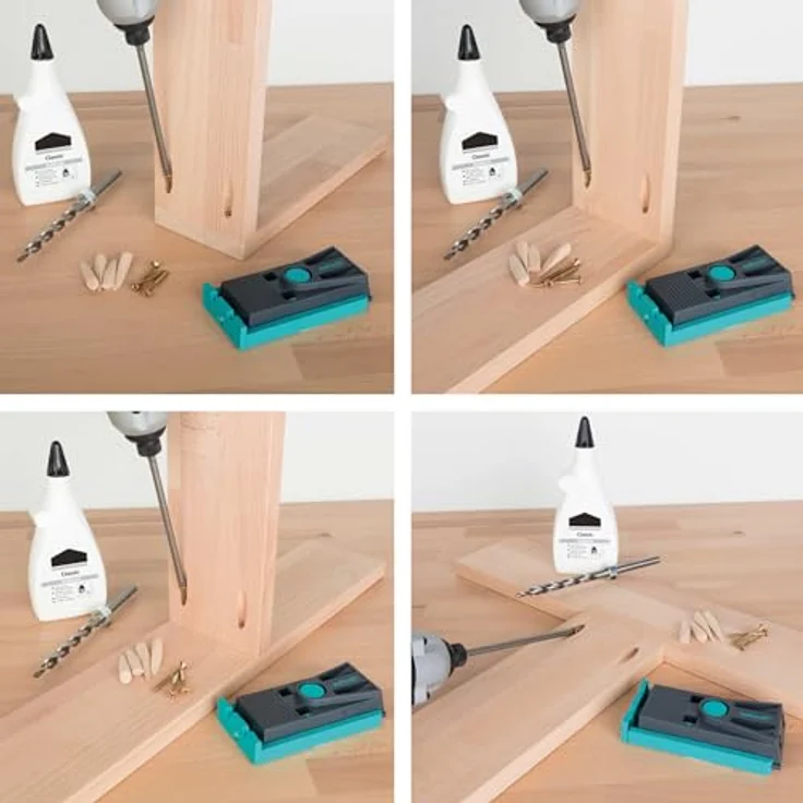 Wolfcraft Bohrlehre Undercover Jig Eckverbindungen – Bild 5