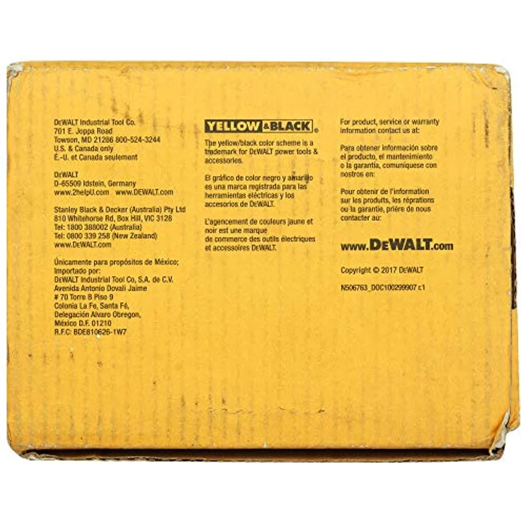 DeWALT Nägel für Beton und Gipskarton 15 - 55mm, verzinkt Betonnagler DCN890, 2,6 mm Durchmesser Größe:55 mm – Bild 6