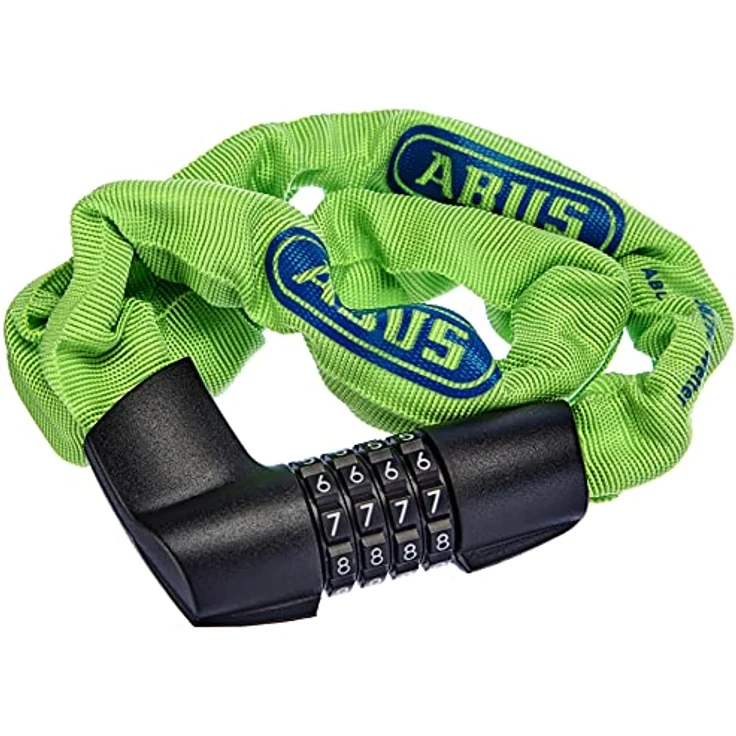 Abus Tresor-Chain 1385-75 Fahrrad Kettenschloss Sicherheitslevel 7 neon green – Bild 4