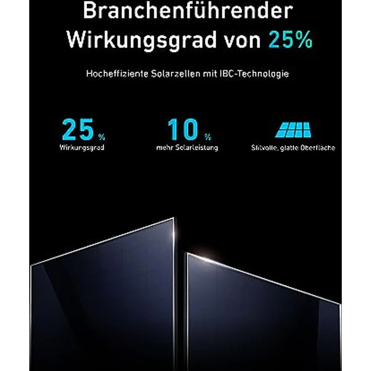 Anker SOLIX RS40P Balkonkraftwerk mit Speicher, Solarbank E1600 und 890Wp Photovoltaik Solarpanel, Kostenloses OTA-Update auf 800W Mikro-Wechselrichter, Typ-N IBC-Modul, 1600Wh Set mit Halterung, Smart Stromkosten sparen - Preisvergleich – Bild 5
