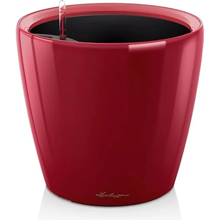 LECHUZA CLASSICO Premium LS 50 scarlet rot hochglanz 16107 – Bild 1