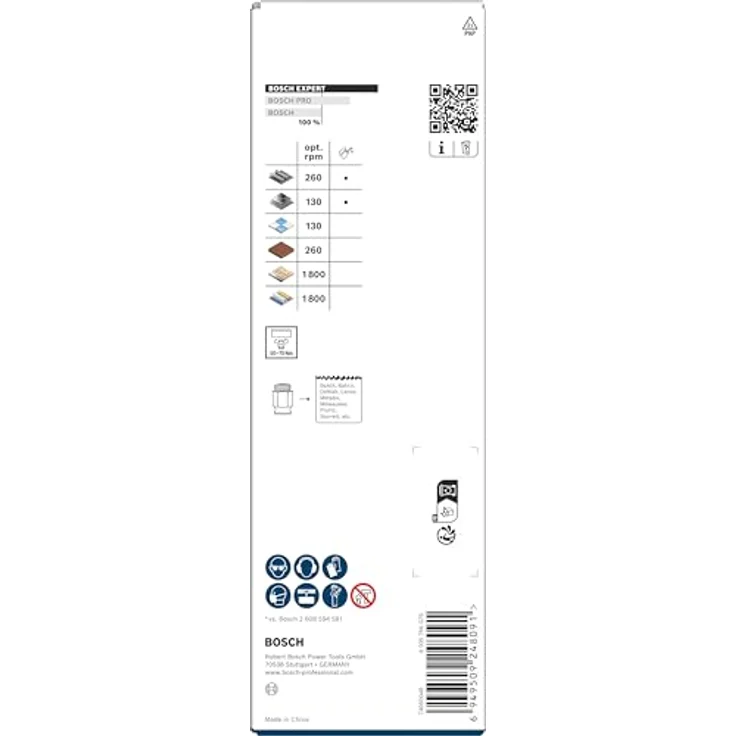Bosch EXPERT Multi Material PC Plus Universal Lochsägenstart-Set für Holz, Metall und Ziegel, Ø 68 mm, inkl. Power Change Plus Adapter – Bild 4