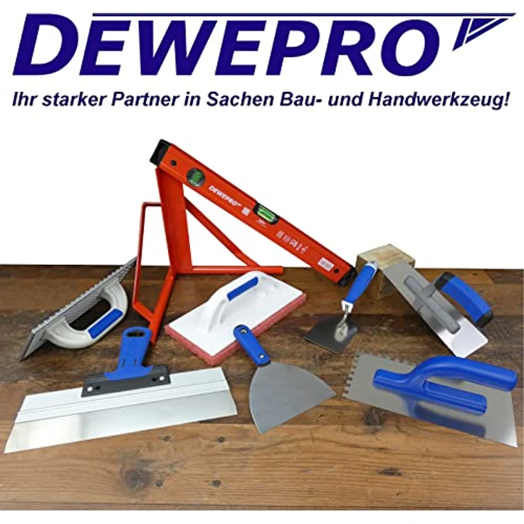 DEWEPRO® Profi Wasserwaage Aluminium - rot lackiert - Länge: 30cm 0,3m - Messtoleranz: 0,5mm/m - Aluwasserwaage Aluminiumwasserwaage – Bild 5