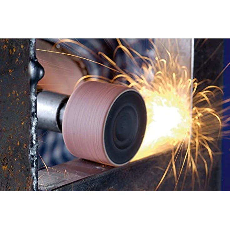 PFERD Schleifhülsen-Set, 13-tlg. | Korund Ø45x30mm A40, 60, 80, 150 inkl. Halter mit Schaft-ø 6mm | 42298005 – für universelle Anwendungen – Bild 2